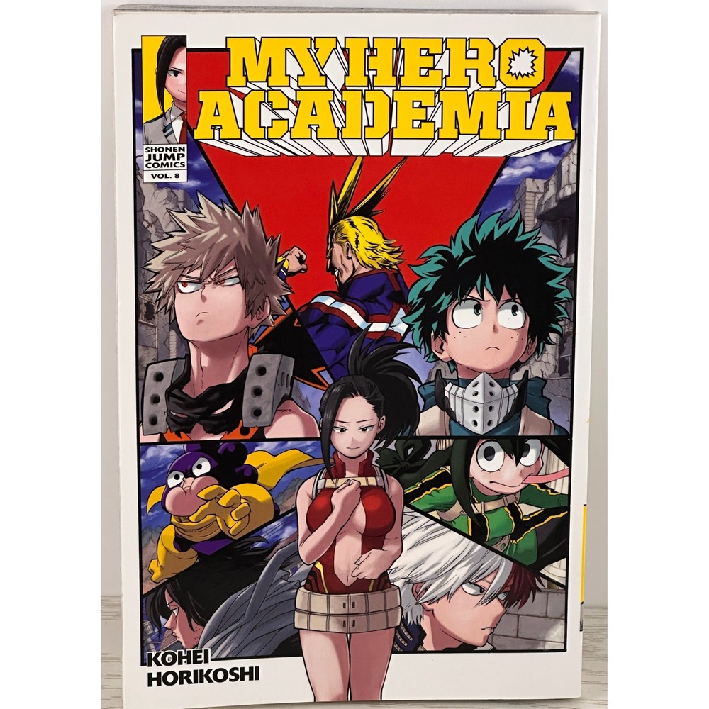 My Hero Academia Manga Vol 8 & 9 Kohei Horikoshi Shonen Jump Comics Viz Media